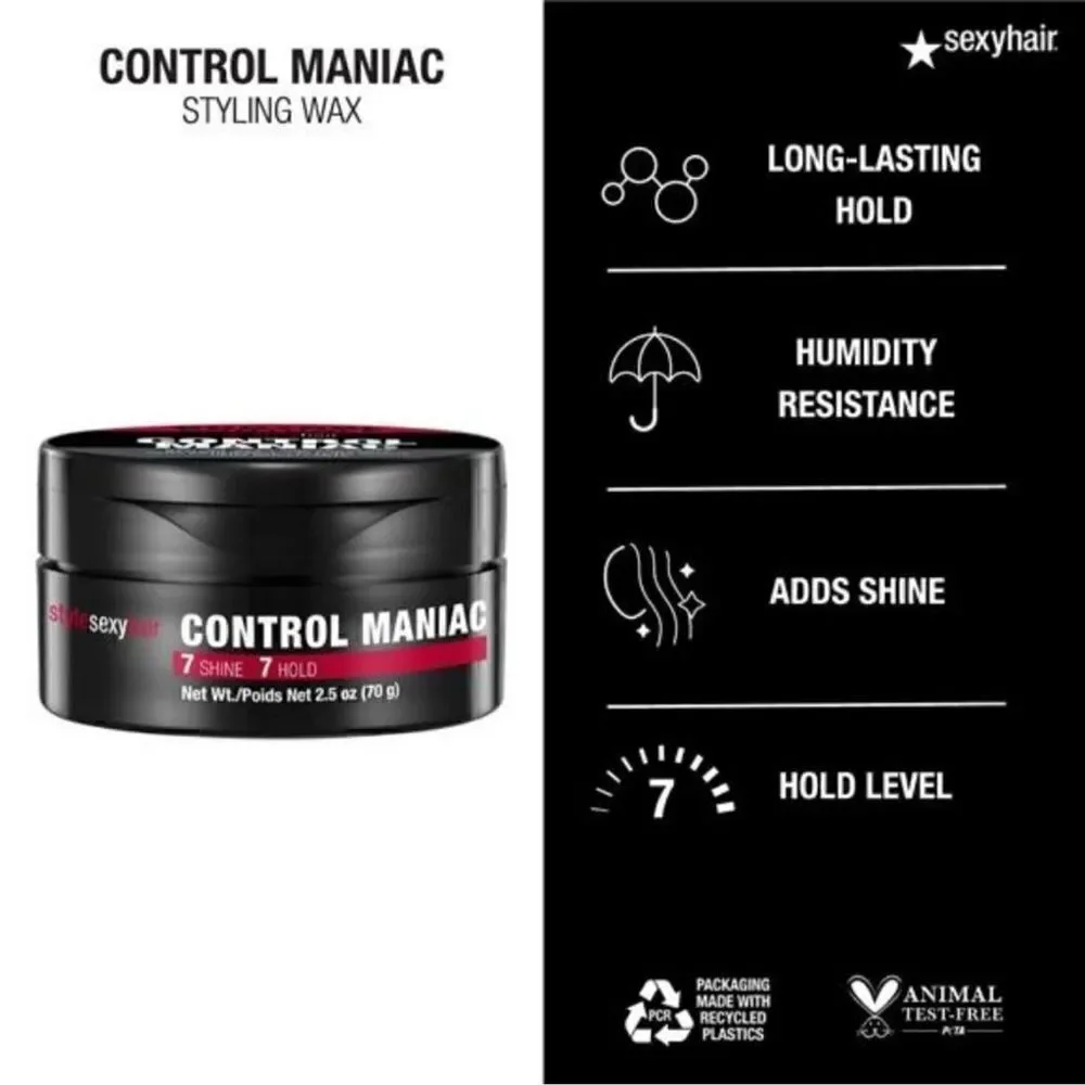 Style Sexy Hair Control Maniac Styling Wax